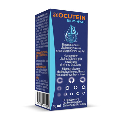 OCUTEIN RIBO-HYAL, želeja, 10 ml attēls