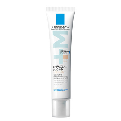 LRP EFFACLAR DUO+M UNIFIANT, trīskāršas iedarbības krēms ar nokrāsu, 40ml attēls