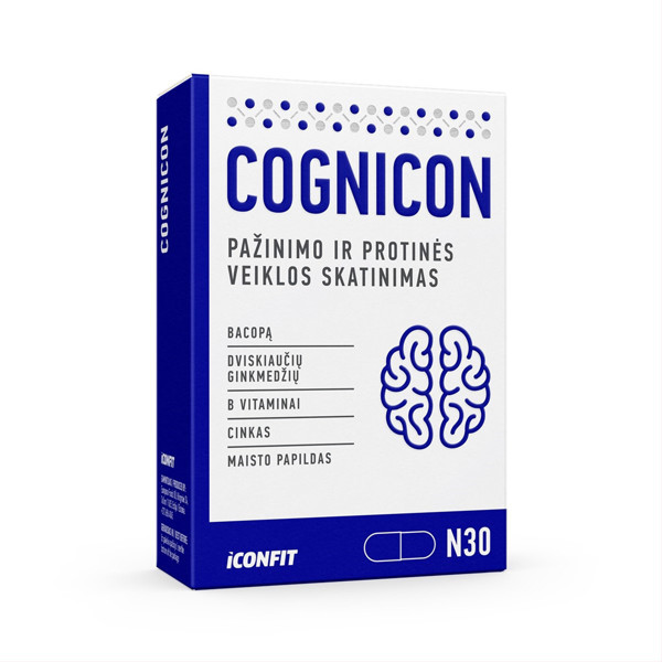 ICONFIT, cognicon, 30 kapsulas attēls