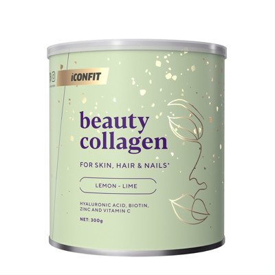 ICONFIT, skaistumkopšanas kolagēns, citrona-laima garša, pulveris, 300 g attēls