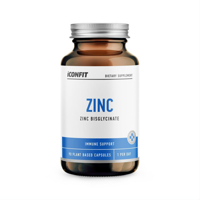 ICONFIT, cinks, bioaktīvs cinka diglicināts, 25 mg, 90 kapsulas attēls