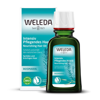 WELEDA, barojoša matu eļļa ar rozmarīnu, 50 ml attēls