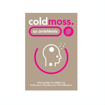 COLDMOSS, bez cukura, pulvera, 6 paciņas attēls