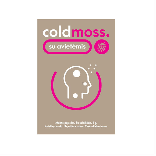 COLDMOSS, bez cukura, pulvera, 6 paciņas attēls