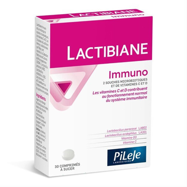 PILEJE LACTIBIANE IMMUNO, 30 tabletes attēls