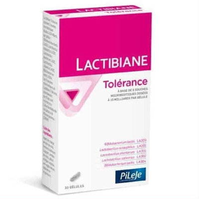 PILEJE LACTIBIANE TOLERANCE, 30 kapsulas attēls