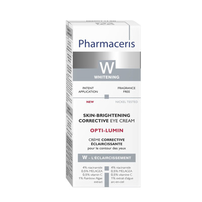 Pharmaceris W OPTI-LUMIN, daudzu efektu izgaismojošs acu zonas krēms, 15 ml attēls