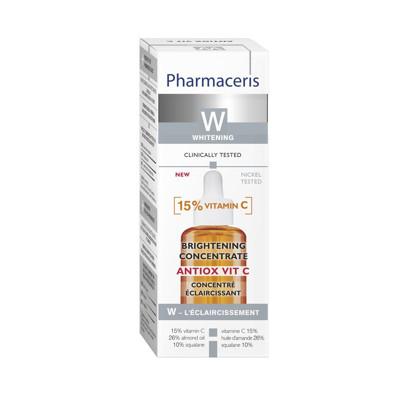 Pharmaceris W ANTIOX VIT. C, izgaismojošs koncentrāts ar 15% Vit. C, 30 ml attēls