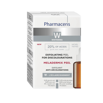 Pharmaceris W MELADERMIX PEEL, 20% pīlings pret ādas krāsas maiņu, 30 ml attēls