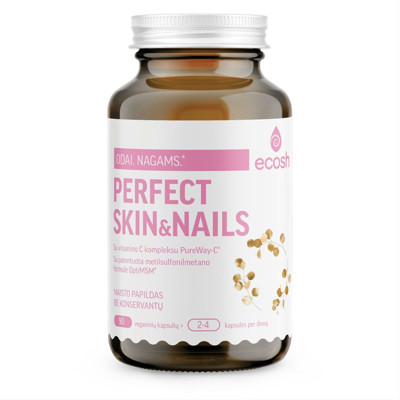 ECOSH, Perfect Skin&Nails, 90 kapsulas attēls
