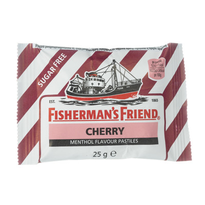 FISHERMAN'S FRIEND, ķiršu garšas pastilas, 25 g attēls