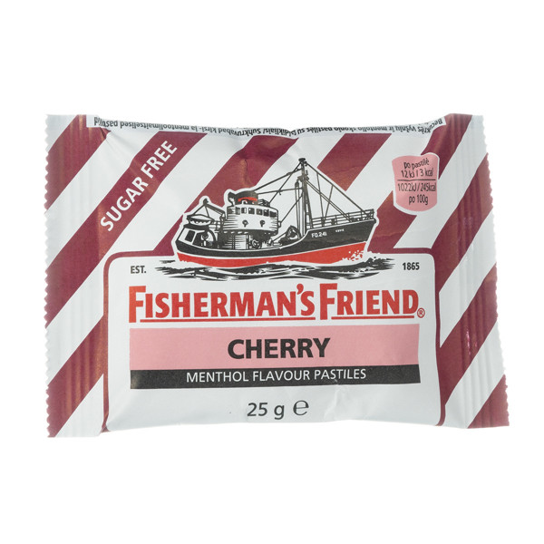 FISHERMAN'S FRIEND, ķiršu garšas pastilas, 25 g attēls
