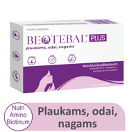 BEOTEBAL PLUS, matiem, ādai, nagiem, tabletes, N30+10 attēls