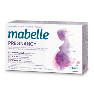MABELLE PREGNANCY, 30 kapsulas attēls
