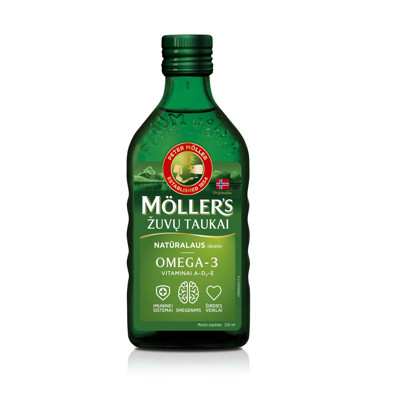 MOLLER'S ZIVJU EĻĻA, dabīgs aromāts, 250 ml attēls