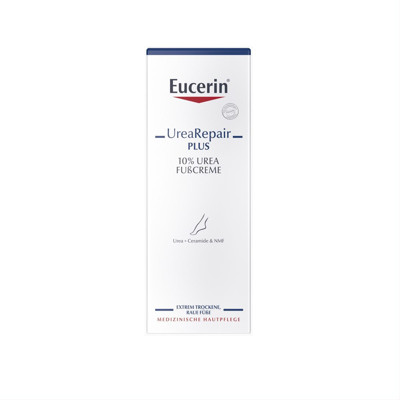EUCERIN UREAREPAIR PLUS, pēdu krēms ar 10% urīnvielu sausai ādai, 100 ml attēls