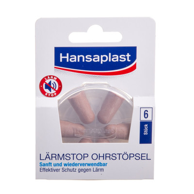 HANSAPLAST LARM STOP, ausu aizbāžņi, 6 gab. attēls