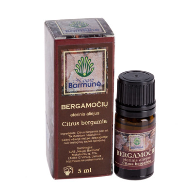 Naujoji Barmunė bergamotes ēteriskā eļļa, 5 ml attēls