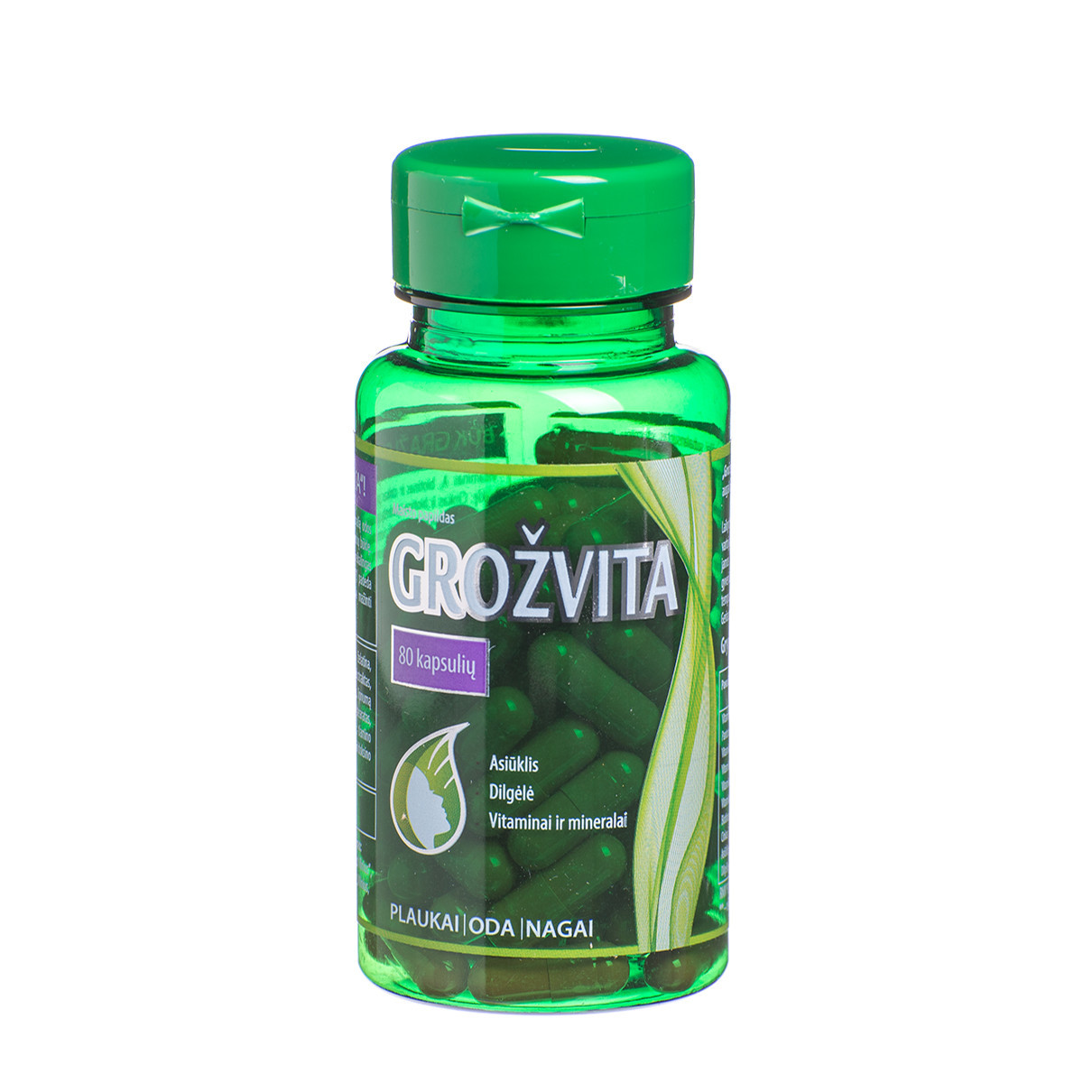 Natur Produkt GROŽVITA, 80 kapsulas