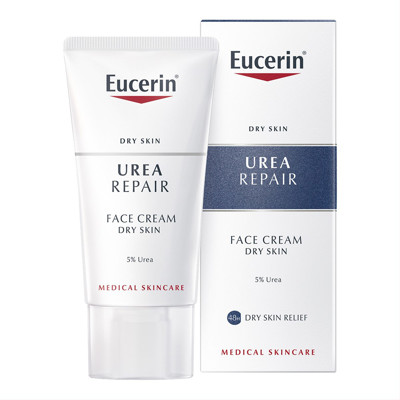EUCERIN UREA, sejas krēms ar 5% urīnvielu, 50 ml attēls