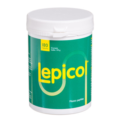 LEPICOL, 180 kapsulas attēls