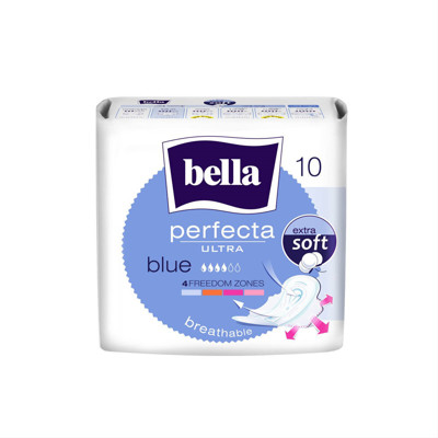 BELLA PERFECTA BLUE, higiēnas paketes, 10 gab. attēls