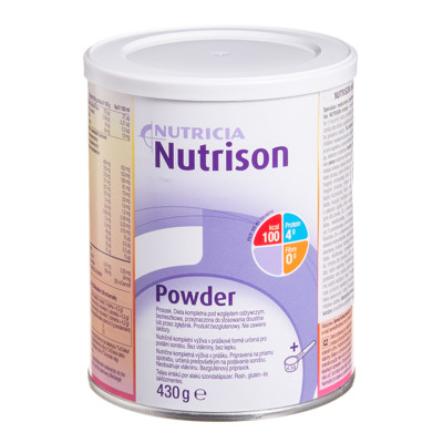 NUTRICIA NUTRISON PULVERIS, pulveris, 430 g attēls