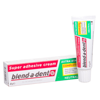 BLEND-A-DENT NEUTRAL, mutes protēžu adhezīvs krēms, 47 g attēls
