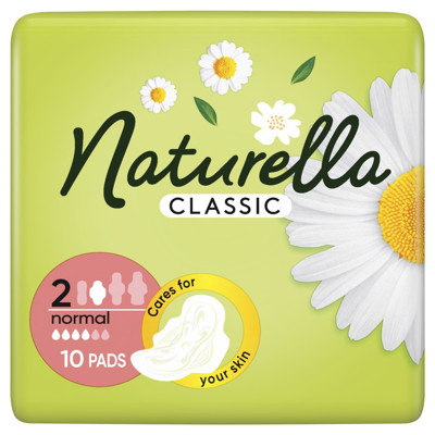 NATURELLA NORMAL PLUS, higiēniskās paketes, 10 gab. attēls