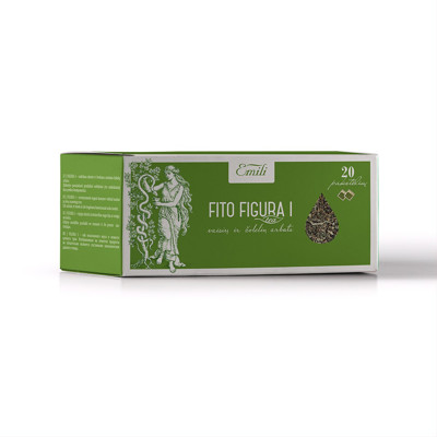 FITO FIGURA 1, zāļu tēja ar plūškoka lapām, 3 g, N20 attēls