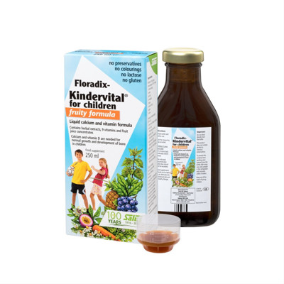 FLORADIX KINDERVITAL, BĒRNIEM, 250 ML attēls