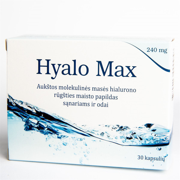 Hyalo Max kapsulas, N30 attēls