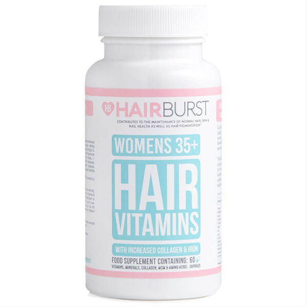 HAIRBURST, uztura bagātinātājs matiem, sievietēm  35+, 60 kapsulas attēls