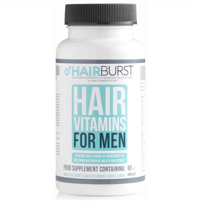 HAIRBURST, uztura bagātinātājs matiem, vīriešiem, 60 kapsulas attēls