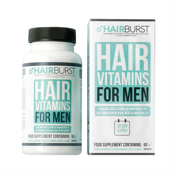 HAIRBURST, uztura bagātinātājs matiem, vīriešiem, 60 kapsulas attēls
