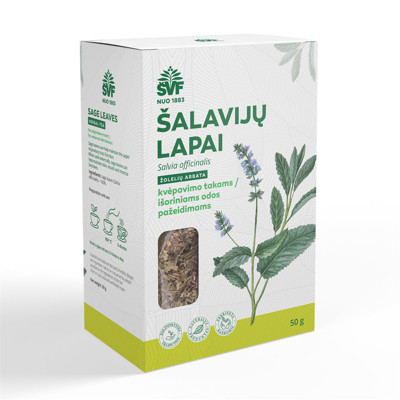 ACORUS, SALVIJU LAPAS, zāļu tēja, 50 g attēls