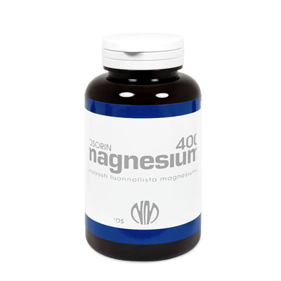 NATURA MEDIA BIOSORIN MAGNESIUM, 400 mg, 120 kapsulas attēls
