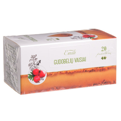 EMILI HAWLEY FRUITS, zāļu tēja, 1,5 g, 20 gab. attēls