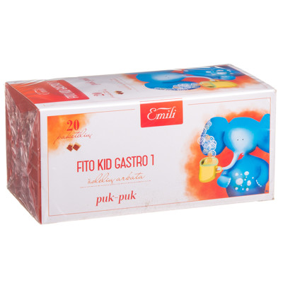 EMILI FITO KID GASTRO 1, zāļu tēja, 1,5 g, 20 gab. attēls