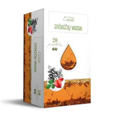 EMILI FRUCTUS ROSAE, zāļu tēja, 1,5 g, 20 gab. attēls