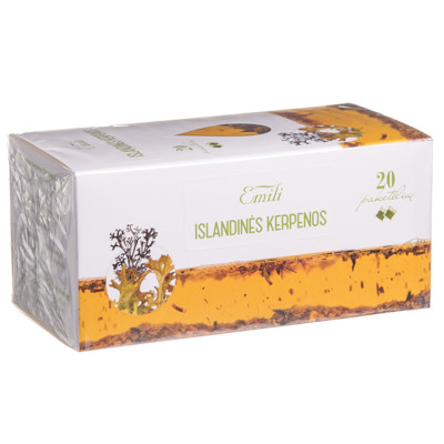 EMILI ISLANDES ĶĒRPIS, zāļu tēja, 1,5 g, 20 gab. attēls