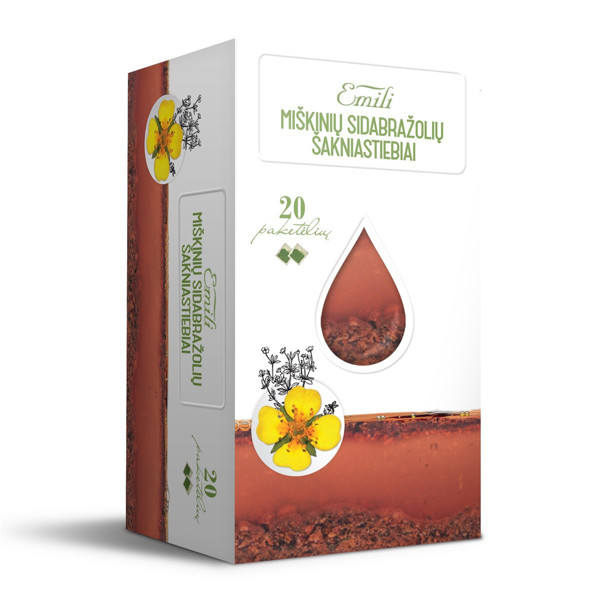 EMILI FOREST SILVER HERB RHIZOMS, травяной чай, 1,5 г, 20 шт. изображение