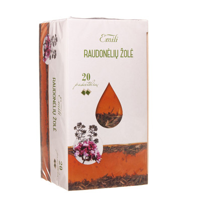EMILI RED HERB, zāļu tēja, 1,5 g, 20 gab. attēls