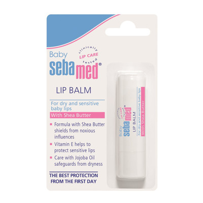 SEBAMED BABY, lūpu balzams zīdaiņiem, bērniem, 4,8g attēls