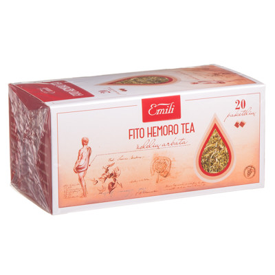 EMILI FITO HEMORO, zāļu tēja, 1,5 g, 20 gab. attēls