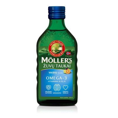 MOLLER'S ZIVJU EĻĻA, augļu garša, 250 ml attēls