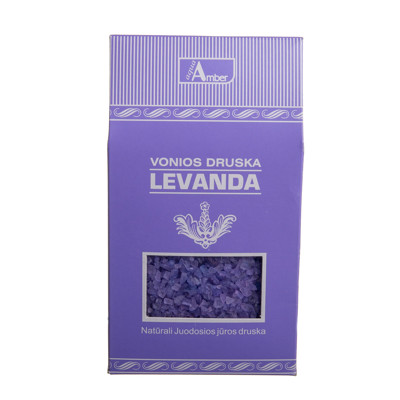 Aqua Amber LAVENDER, vannas sāls, 500 g attēls