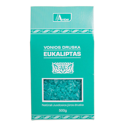 Aqua Amber EUCALYPTUS, vannas sāls, 500 g attēls