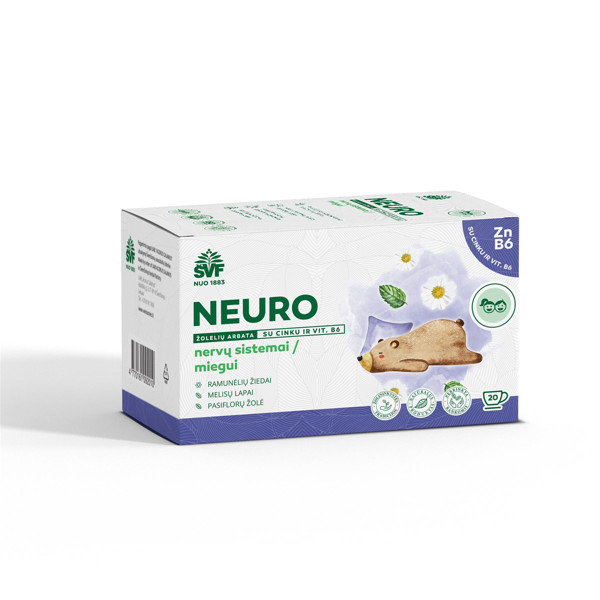 ŠVF NEURO BĒRNIEM, zāļu tēja, 1,5gx20 attēls