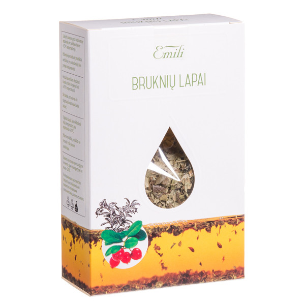 Emili DZĒRVEŅU LAPAS, zāļu tēja, 40 g attēls